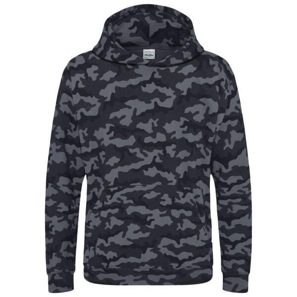AWDis Kids Camo Hoodie Thumbnail