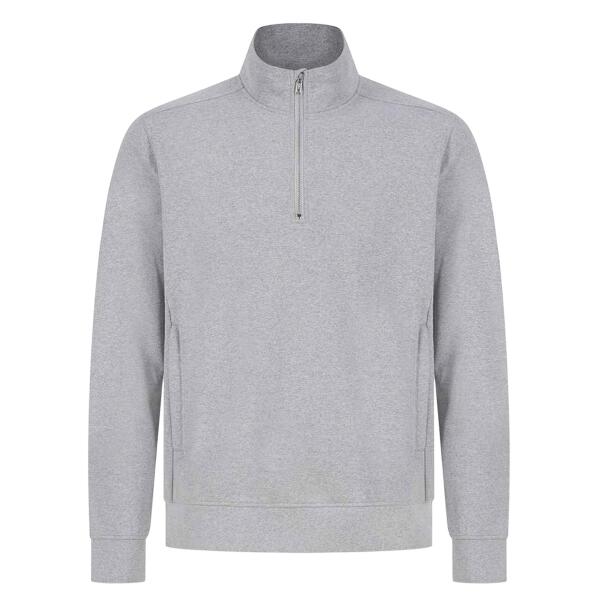 Henbury Unisex Sustainable 1/4 Zip Sweatshirt Thumbnail