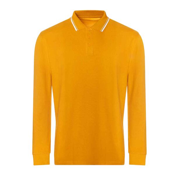 Long sleeve tipped 100 polo Thumbnail