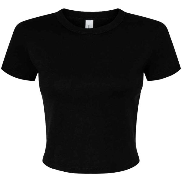 Bella Ladies Micro Rib Baby T-Shirt Thumbnail