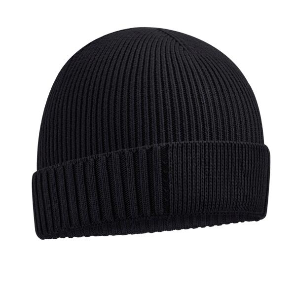 Beechfield Organic Cotton Engineered Patch Beanie Thumbnail