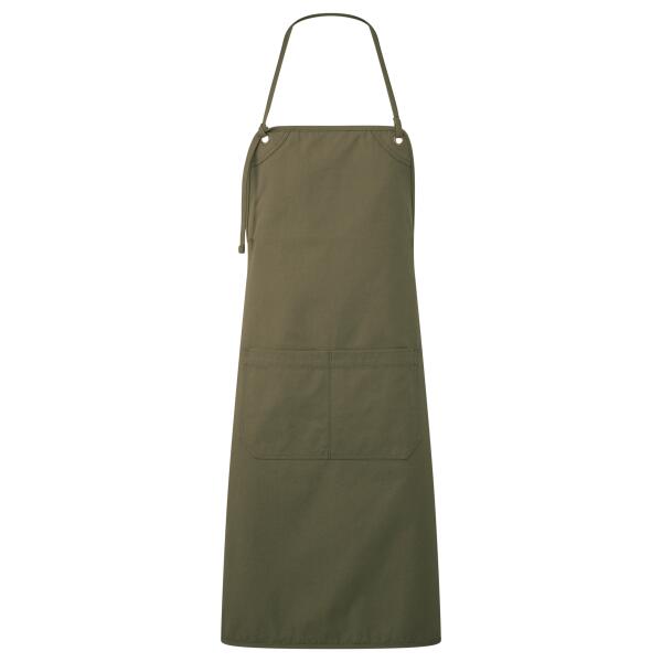 ‘Artisan’s choice’ double-pocket canvas apron Thumbnail