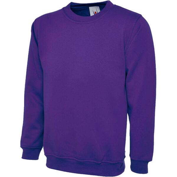 Ladies Deluxe Crew Neck Sweatshirt Thumbnail