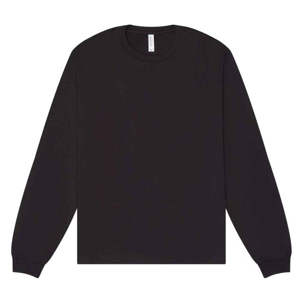 Canvas Unisex Heavyweight Long Sleeve Boxy T-Shirt Thumbnail