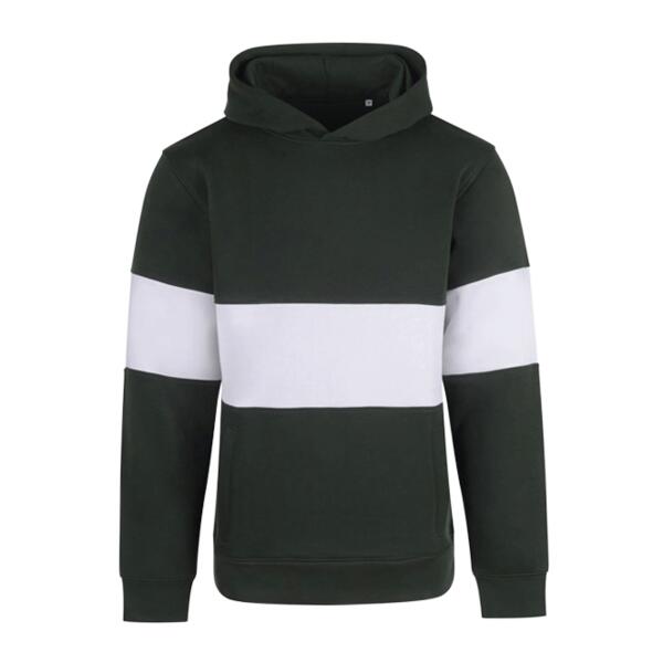 Heavyweight panelled hoodie Thumbnail