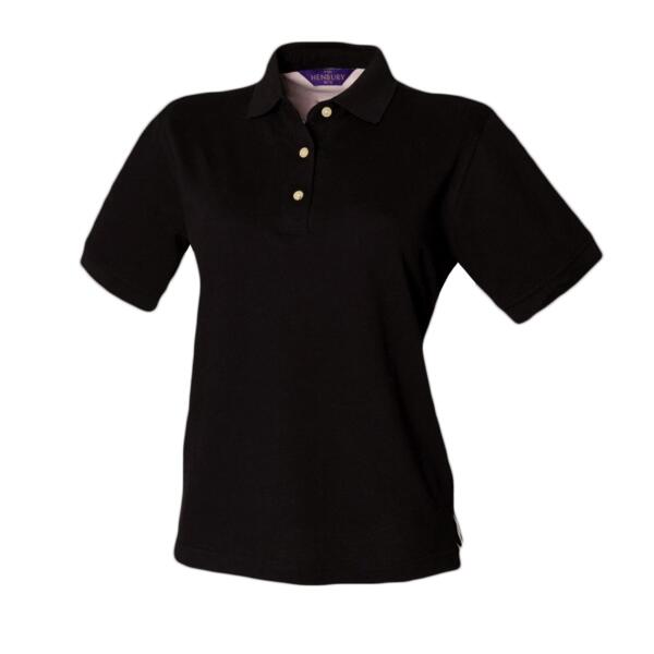 Henbury Ladies Classic Cotton Piqué Polo Shirt Thumbnail