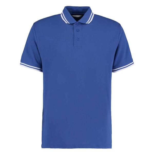 Kustom Kit Contrast Tipped Poly/Cotton Piqué Polo Shirt Thumbnail