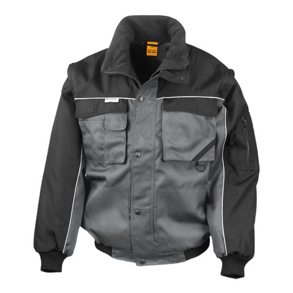 Result Work-Guard Zip Sleeve Heavy Duty Jacket Thumbnail