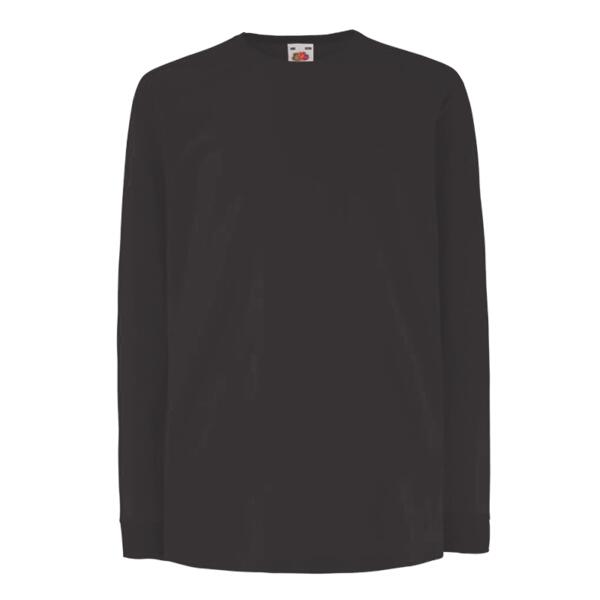 Fruit of the Loom Kids Long Sleeve Value T-Shirt Thumbnail