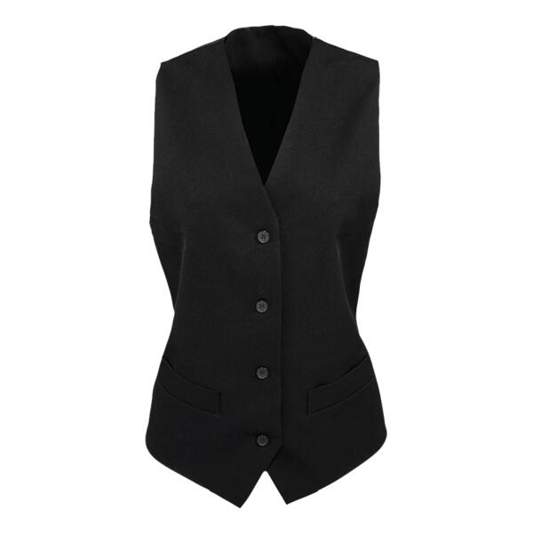 Premier Ladies Lined Waistcoat Thumbnail