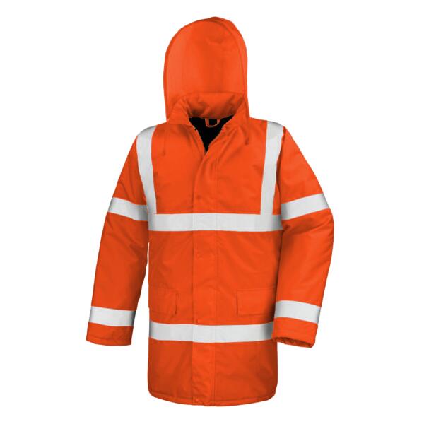 Result Core Hi-Vis Motorway Coat Thumbnail