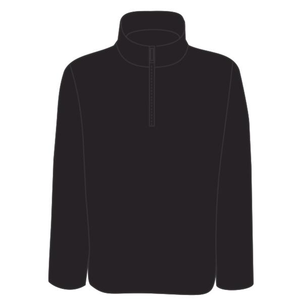 Henbury Zip Neck Micro Fleece Thumbnail
