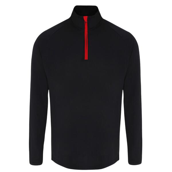 TriDri® long sleeve performance ¼ zip Thumbnail