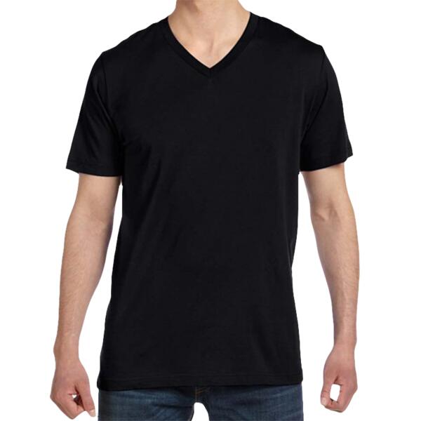 Canvas Unisex Jersey V Neck T-Shirt Thumbnail