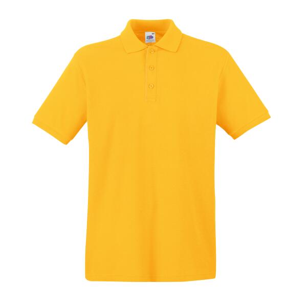 Fruit of the Loom Premium Cotton Piqué Polo Shirt Thumbnail