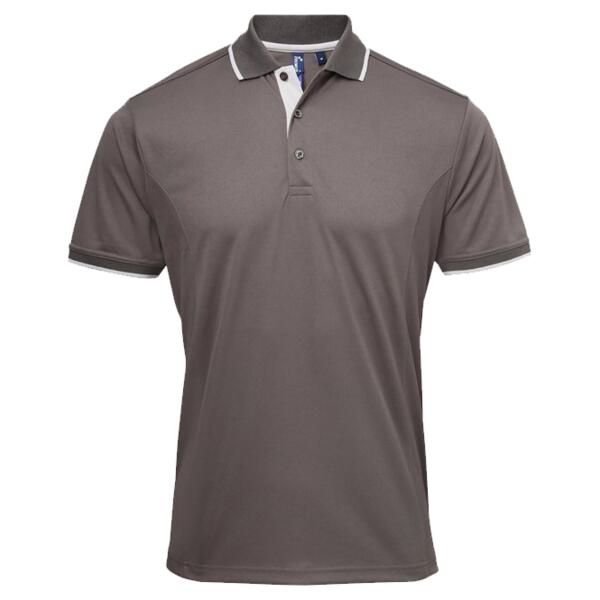 Contrast Coolchecker® polo Thumbnail