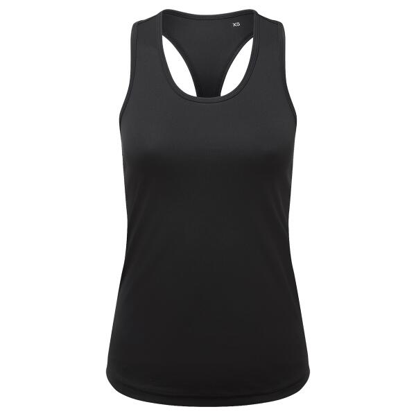 Women’s TriDri® recycled performance slim racerback vest Thumbnail