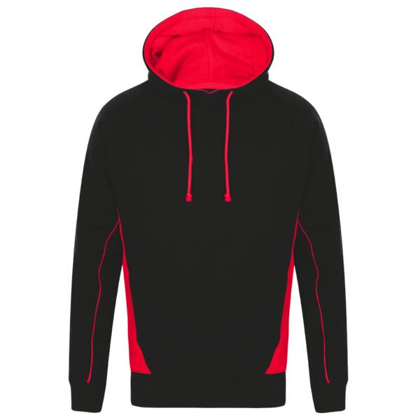 Finden and Hales Contrast Hooded Sweatshirt Thumbnail