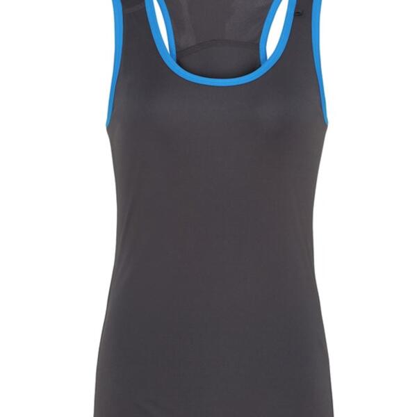 Women's TriDri® panelled fitness vest Thumbnail