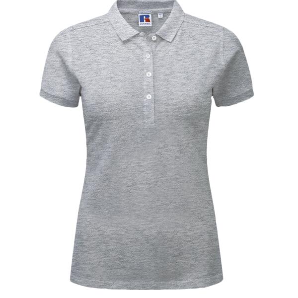 Russell Ladies Stretch Piqué Polo Shirt Thumbnail