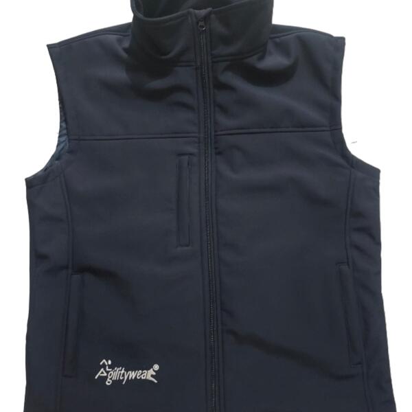 Agilitywear Softshell Gilet with back pocket. Thumbnail