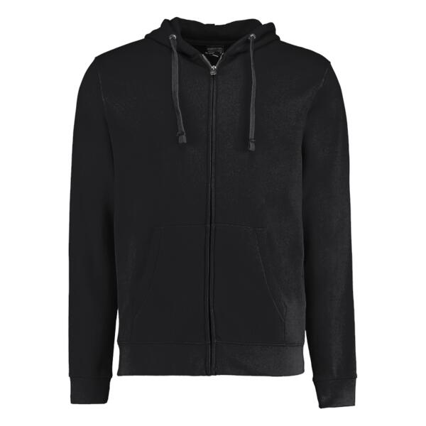 Klassic hooded zipped jacket Superwash® 60° long sleeve Thumbnail