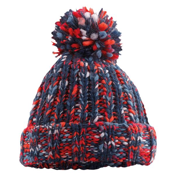 Twister pom pom beanie Thumbnail