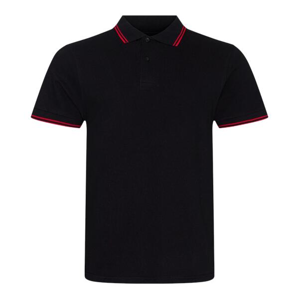 AWDis Stretch Tipped Piqué Polo Shirt Thumbnail