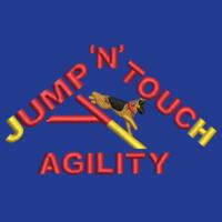 Jump N Touch Agility  - Girlie college hoodie Design
