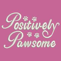 Positively Pawsome - College Hoodie Design