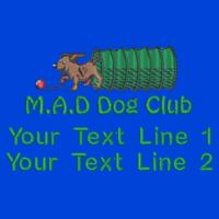 M.A.D. Dog club - Russell Outdoor Fleece Jacket Design