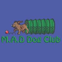 M.A.D. Dog club - Result Genuine Recycled Ladies Printable Soft Shell Bodywarmer Design