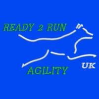 Ready 2 Run front and back logo- Russell Authentic Zip Hooded Sweatshirt Design