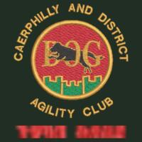Caerphilly  - Full zip Active fleece  (With Back Logo) Design