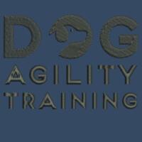 Dog Agility Training - Girlie college hoodie Design