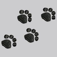 Agilitywear Knitted Fleece Jackets with Paw Prints Design