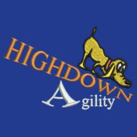 HIghdown Agility - Girlie college hoodie Design