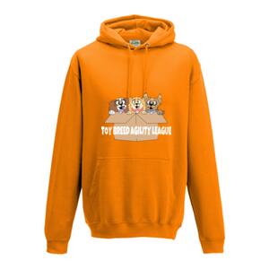 Toy Breed Agility League ( White Text)  - College hoodie Thumbnail