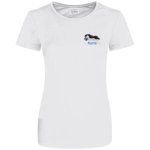 Pawz in motion  - AWDis Ladies Cool Smooth T-Shirt Thumbnail