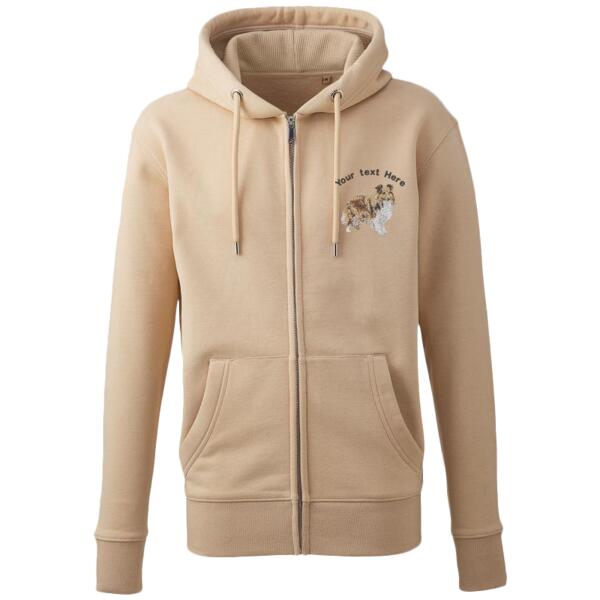 Sable sheltie - Men's Anthem full-zip hoodie Thumbnail