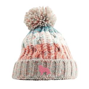 Sheltie  - Corkscrew pom pom beanie ( Milkshake Mix) Thumbnail