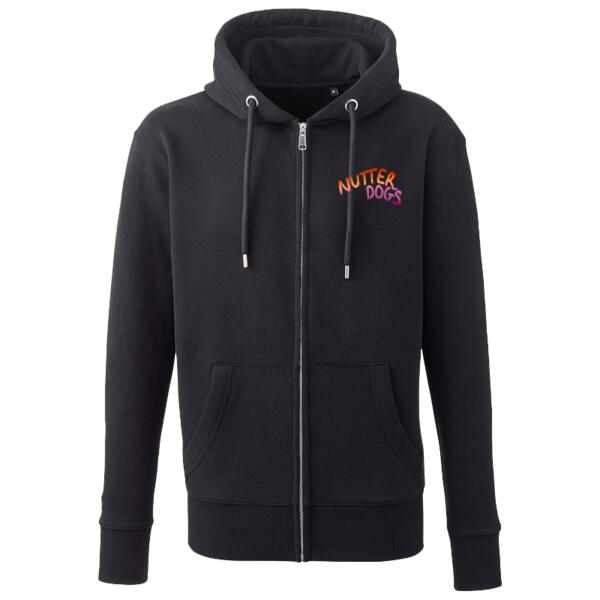 Nutter Dogs  - Men's Anthem full-zip hoodie Thumbnail