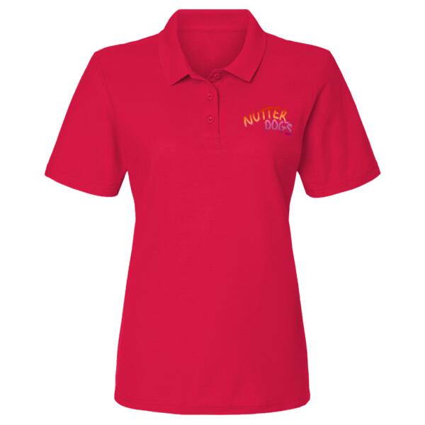 Nutter Dogs  - Asquith & Fox Women's polo Thumbnail