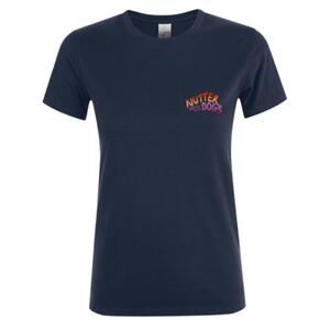 NUTTER DOGS AGILITY - SOL'S Ladies Regent T-Shirt Thumbnail