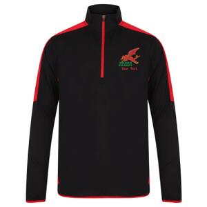 Wrexham - ¼ zip mid-layer with contrast panelling Thumbnail