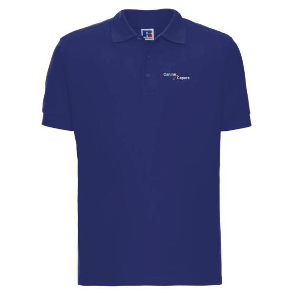 canine capers - Russell Ultimate Cotton Piqué Polo Shirt Thumbnail