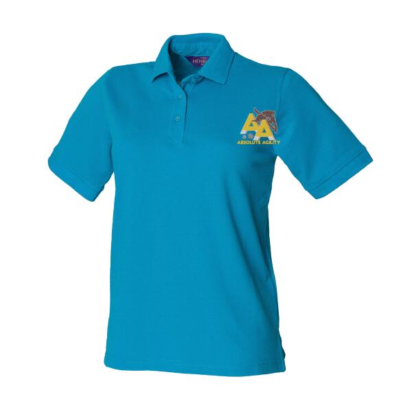 Absolute Agility - Henbury Women's 65/35 polo Thumbnail