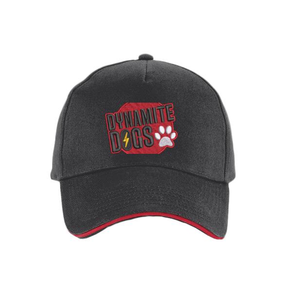 Dynamite Dogs - Ultimate 5 Panel Contrast Cap with Sandwich Peak Thumbnail