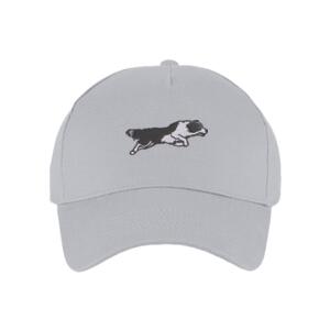 Border collie Jumping - Beechfield Ultimate 5 Panel Cap Thumbnail