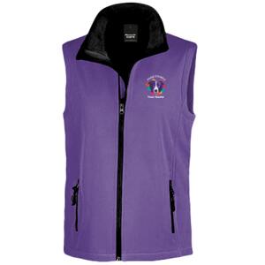 phase purple( Front logo & back) - Printable softshell bodywarmer Thumbnail